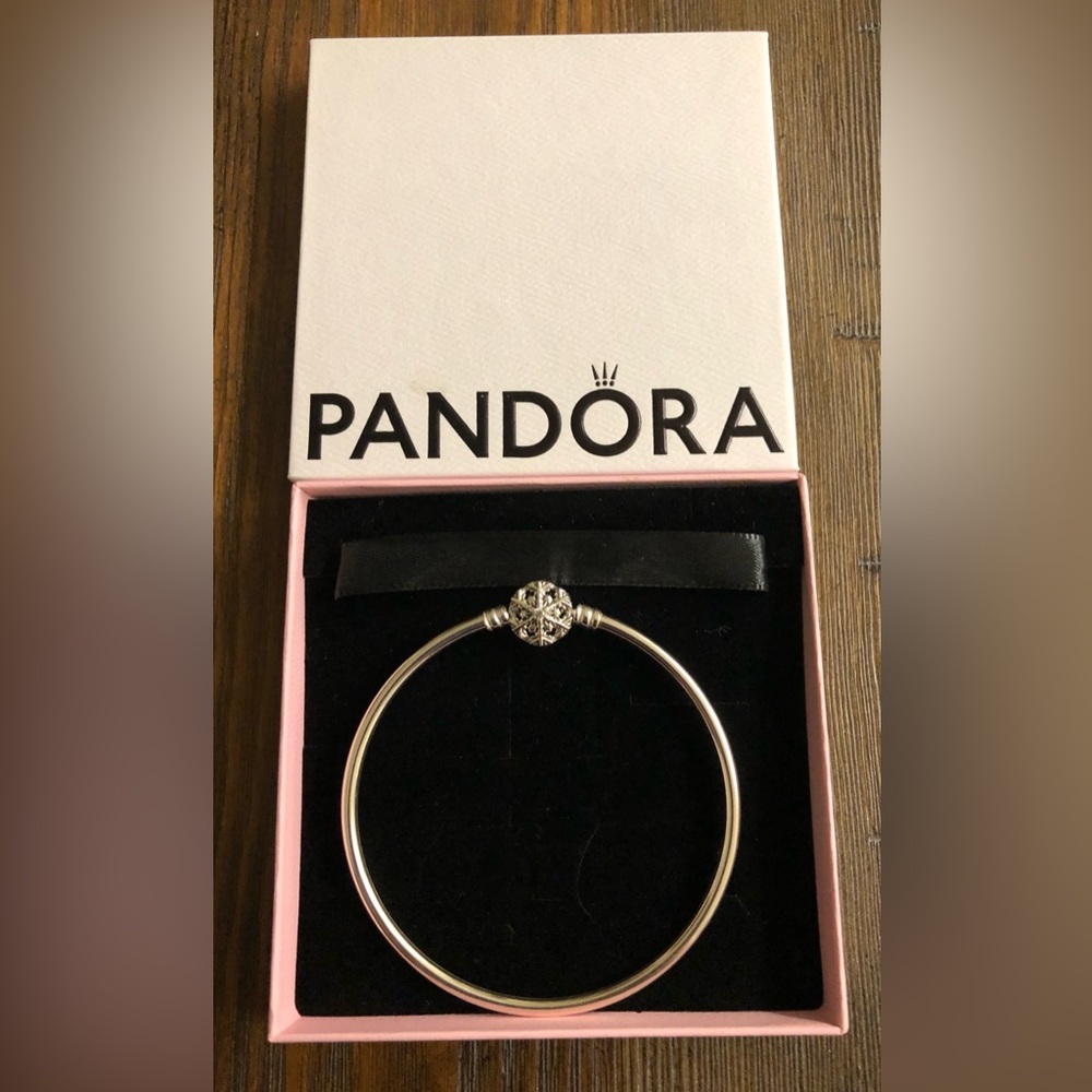 Pandora Authentic Silver Charm Bracelet new with box